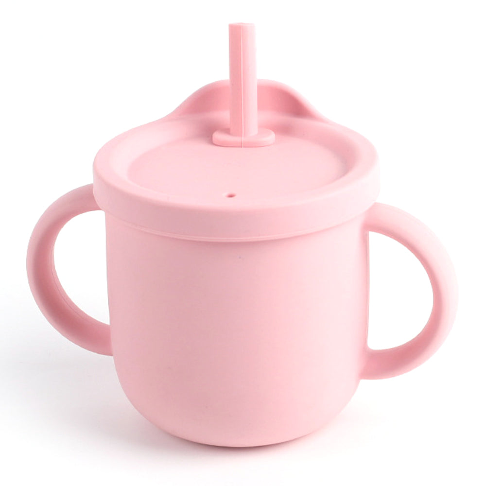 ZP2004B 250ML Toddler Straw Cup Baby Training Drinking Cup with Dual Handles (with Silicone Material FDA Report) ZP2004B 250ML Toddler Straw Cup Baby Training Drinking Cup with Dual Handles (with Silicone Material FDA Report)